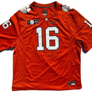 DABO SWINNEY SIGNED AUTOGRAPHED CLEMSON TIGERS FOOTBALL JERSEY CHAMPION JSA