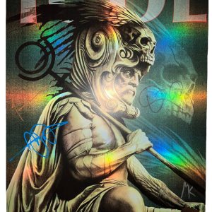 2022 TOOL SIGNED KRAKOW POLAND POSTER CONCERT TOUR 5/21/22 ADI GRANOV /350