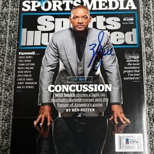 Will Smith signed autographed Sports Illustrated Magazine Certified COA
