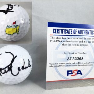 Patrick Cantlay Signed Masters Golf Ball PSA/DNA COA