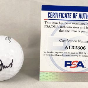 Sam Burns Signed Golf Ball PSA/DNA 1 COA