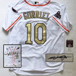 Yulieski Gurriel Houston Astros Signed Jersey JSA COA