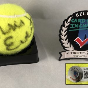 Chris Evert Signed Tennis Ball Beckett 2 COA