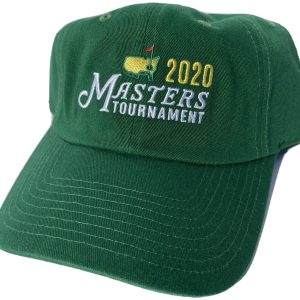2020 MASTERS GREEN COTTON MEN’S HAT AUGUSTA NATIONAL GOLF CLUB ADJUSTABLE -NEW