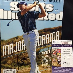 JSA JORDAN SPIETH SIGNED AUTOGRAPHED MAGAZINE GOLF US U.S. SPORTS ILLUSTRATED