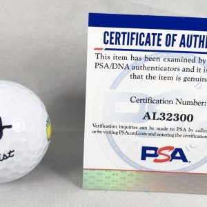 Danny Willett Signed Masters Golf Ball PSA/DNA 1 COA