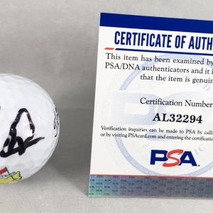 Danny Willett Signed Masters Golf Ball PSA/DNA COA