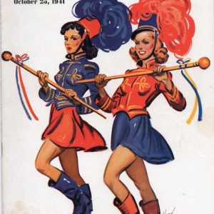 THE CALIFORNIA GRIDIRON CAL VS SOUTHERN CAL MINT VINTAGE PROGRAM 10/25/41