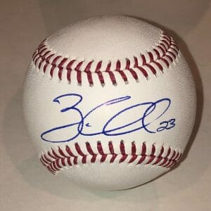 ZAC GALLEN (D'Backs) Signed Official MLB Baseball Beckett Authenticated (BAS)