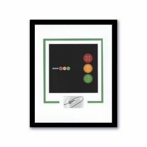 Tom DeLonge "blink-182" SIGNED 'Take Off Your Pants and Jacket' Framed Display