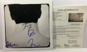 FOO FIGHTERS SIGNED THERE IS NOTHING LEFT TO LOSE VINYL DAVE GROHL HAWKINS JSA COLLECTIBLE MEMORABILIA