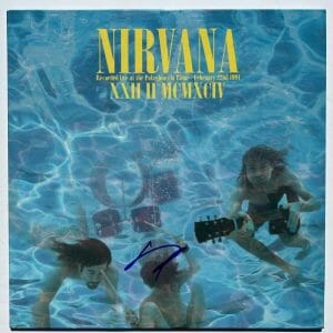 DAVE GROHL SIGNED AUTOGRAPHED VINYL ALBUM FOO FIGHTERS NIRVANA PSA/DNA