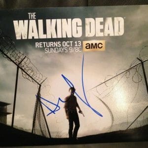 ANDREW LINCOLN RICK GRIMES THE WALKING DEAD SIGNED AUTOGRAPHED 11X14 PHOTO COA F