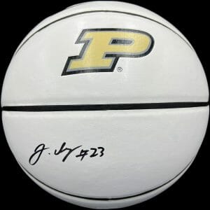 #23 JADEN IVEY SIGNED AUTOGRAPHED PURDUE BOILERMAKERS LOGO NIKE BASKETBALL COA *