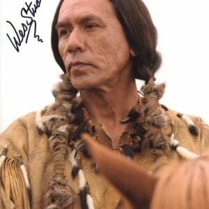 WES STUDI SIGNED HELL ON WHEELS 8X10 PHOTO ACOA