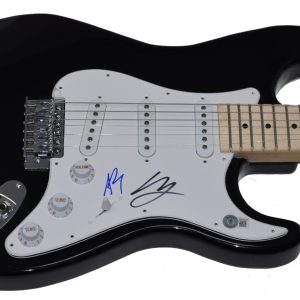 The Chainsmokers Signed Electric Guitar Alex Pall Andrew Taggart Beckett COA