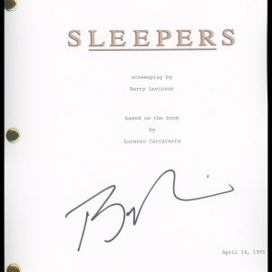 Barry Levinson "Sleepers" AUTOGRAPH Signed Full Complete Script Screenplay ACOA
