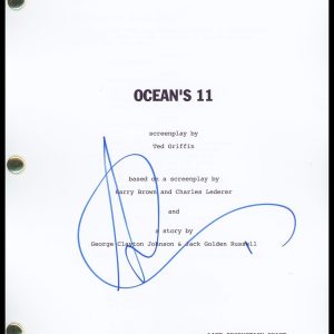 Andy Garcia "Ocean's Eleven" AUTOGRAPH Signed Complete Script Screenplay ACOA