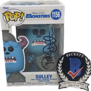 Pete Docter Signed Autographed Sulley Monsters Inc Funko Pop Figure Beckett COA