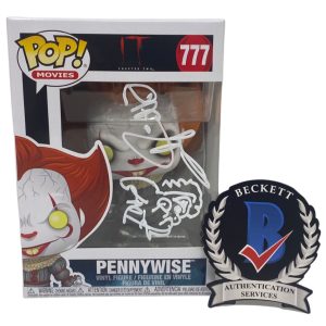Andy Muschietti Signed Autographed Pennywise IT Funko Pop + Sketch Beckett COA
