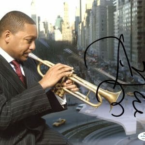 WYNTON MARSALIS SIGNED 8X10 PHOTO 4 ACOA