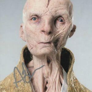 ANDY SERKIS SIGNED AUTOGRAPH 8X10 PHOTO - STAR WARS SUPREMER LEADER SNOKE RARE!