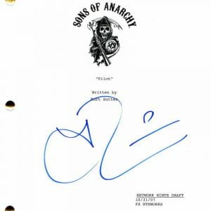 THEO ROSSI SIGNED AUTOGRAPH SONS OF ANARCHY FULL PILOT SCRIPT - JUICE ORTIZ RARE
