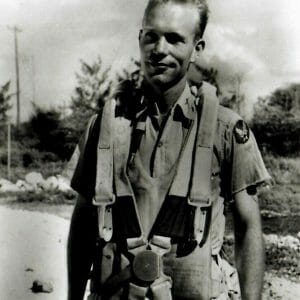 MORRIS JEPPSON SIGNED 5X7 PSA DNA AG08023 (D) ENOLA GAY ELECTRONICS TEST OFFICER