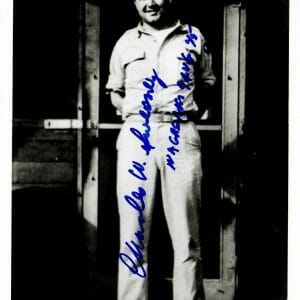 CHARLES SWEENEY SIGNED 5x7 PHOTO PSA DNA AE71472 (D) ATOMIC BOMB BOCKSCAR C-15