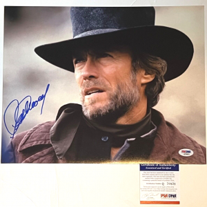 Clint Eastwood SIGNED Autograph Director Dirty Harry 11x14 Legend PSA COA