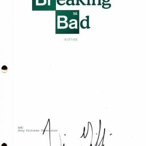 VINCE GILLIGAN SIGNED BREAKING BAD PILOT SCRIPT AUTHENTIC AUTOGRAPH PTS COA