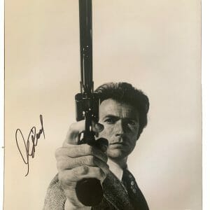 Clint Eastwood Signed Autographed 16x20 Dirty Harry Movie Photo BAS Certified 2
