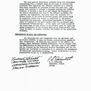 FREDERICK ASHWORTH SIGNED DOCUMENT PSA DNA AD28828 PROJECT ALBERTA ATOMIC BOMB