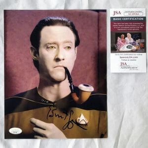 Brent Spiner Signed 8x10 Photo Star Trek Data JSA COA