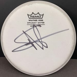 SAMMY HAGAR Signed Autograph Drumhead VAN HALEN JSA COA