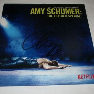 AMY SCHUMER SIGNED THE LEATHER SPECIAL VINYL RECORD JSA