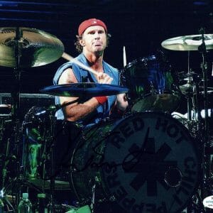 Chad Smith Signed Autographed 8x10 Photo Red Hot Chili Peppers Drummer ACOA COA