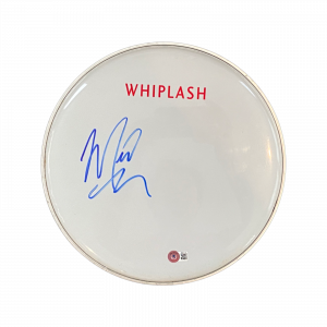 Miles Teller Signed Autographed 12" Drumhead Whiplash Beckett BAS COA