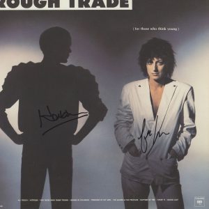 ROUGH TRADE SIGNED FOR THOSE WHO THINK YOUNG VINYL RECORD ACOA