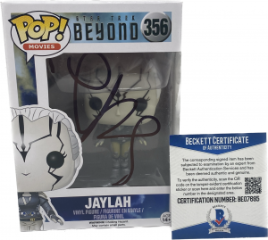 SOFIA BOUTELLA SIGNED AUTOGRAPHED FUNKO POP JAYLAH STAR TREK BEYOND BECKETT COA COLLECTIBLE MEMORABILIA