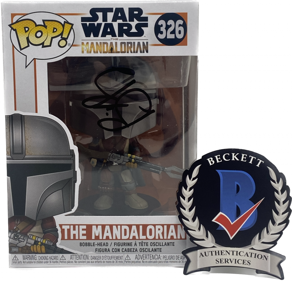 Bill Burr Signed Autographed The Mandalorian Funko Pop Migs Mayfield ...