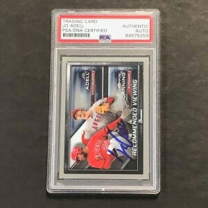 2017 Bowman Chrome #RV-LAA Jo Adell Signed Card PSA Slabbed Auto Angels