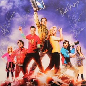 BIG BANG THEORY FULL CAST SIGNED AUTOGRAPH HALLOWEEN 11x17 COMICCON POSTER PHOTO