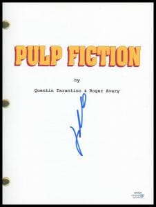 JOHN TRAVOLTA “PULP FICTION” AUTOGRAPH SIGNED COMPLETE SCRIPT SCREENPLAY ACOA COLLECTIBLE MEMORABILIA