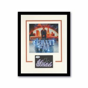 The Weeknd "Dawn FM" AUTOGRAPH Signed Photo Custom Framed 11x14 Display G ACOA