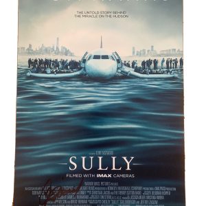 Clint Eastwood Sully Signed Autographed 12x18 Poster Photo BAS Certified