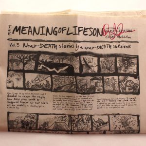 ALEX LIFESON SIGNED AUTOGRAPH WEST END PHOENIX MEANING OF LIFESON NEWSPAPER JSA