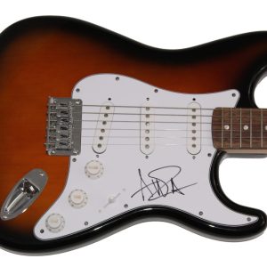 AVRIL LAVIGNE SIGNED AUTOGRAPH FULL SIZE FENDER ELECTRIC GUITAR - VERY RARE JSA