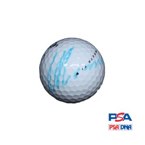 MATTEO MANASSERO SIGNED AUTOGRAPH GOLF BALL - YOUNGEST EUROPEAN TOUR WINNER PSA
