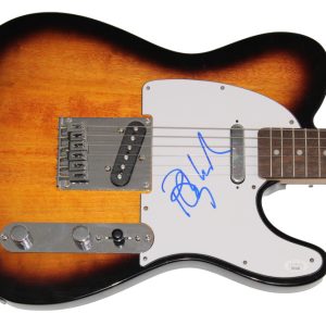 BARRY MANILOW SIGNED AUTOGRAPH ELECTRIC GUITAR TRYIN TO GET THE FEELING JSA COA